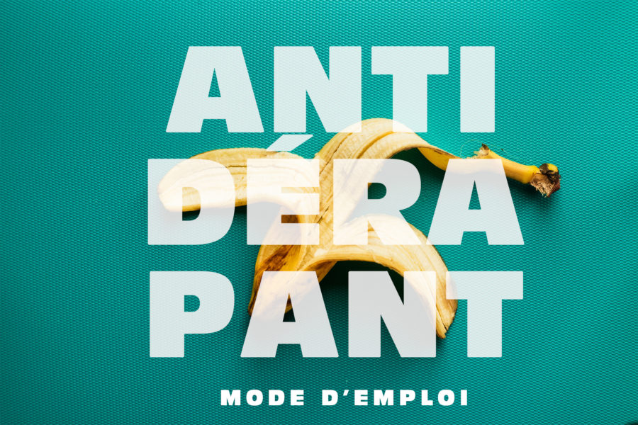 Antidérapant : mode d'emploi